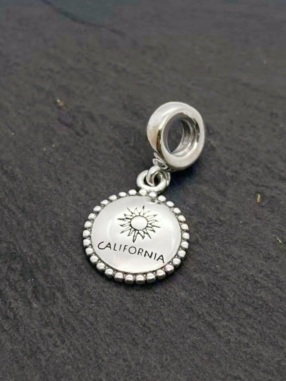 Pandora California Exclusive Charm Sterling Silver Dangle Charm Jewelry